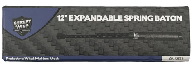 12" Expandable Spring Baton