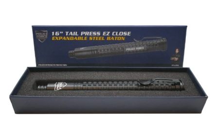 16" Tail Press EZ Close Baton