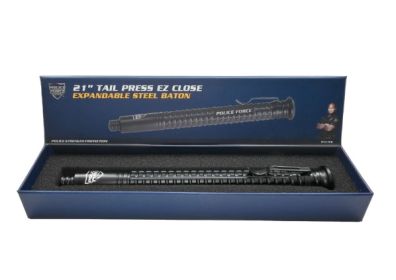 21" Tail Press EZ Close Baton