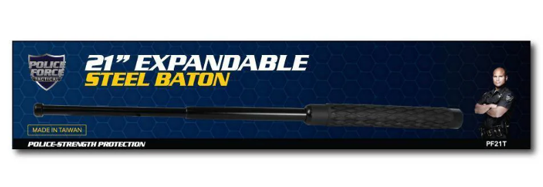 21" Expandable Steel Baton