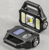 2N1 Solar COB Work Lights (2 Pk)