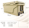 65QT Cooler (Khaki)