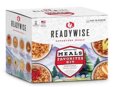 ReadyWise - Adventure Meals Favorites Kit