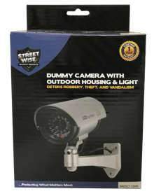 5 Inch IR Dummy Camera Silver