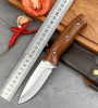 Full-tang Fixed Blade Knife with Leather Sheath