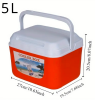 Insulated Picnic Coolers (5-Piece Set)