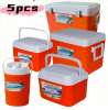 Insulated Picnic Coolers (5-Piece Set)