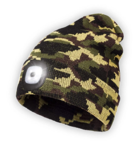 LED Beanie Hat (Army Green)