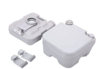 Lightweight Portable Camping Toilet (2.6 Gallon Flushable)