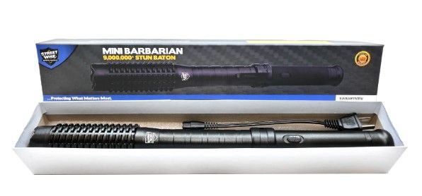 Mini Barbarian 9,000,000* Stun Baton Flashlight