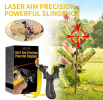 Powerful Slingshot with Laser Aim Precision