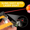 Powerful Slingshot with Laser Aim Precision