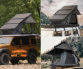 San Hima Kalbarri X Rooftop Tent Hardshell with Ladder