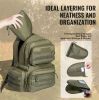 VEVOR Tactical Range Backpack for 6 Pistols (Green)