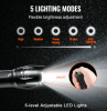 VEVOR 2 Pack LED Flashlights (3000 Lumens / 5-Modes Adjustable)