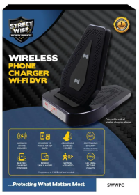 Wireless Phone Charger Wi-Fi DVR