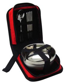 Camping Travel Bag Tableware Set