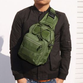 Men's Tactical Sling Chest Pack (Dk Green)