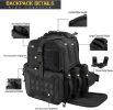 Tactical Range Backpack - with 3 Pistol Carrying Cases