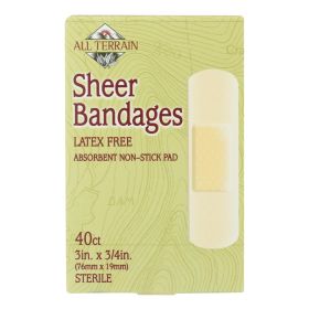 All Terrain - Bandages (Sheer - 3/4 In X 3 In / 40 Ct)