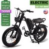 Drift.Slide Fat Tire Electric Mountain Bike (500W)