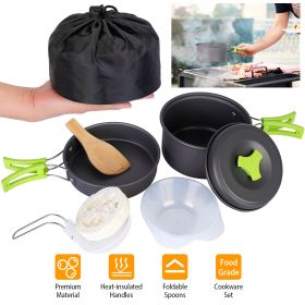 Camping Cooking Ware Set (9PCs)