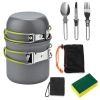 8Pcs Camping Cooking Ware Set