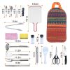 19Pcs Camping Cooking Utensil Kit with Storage Bag