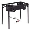 Double Burner Gas BBQ Grill (150,000 BTU)