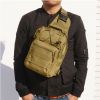 Men's Tactical Sling Chest Pack (Lt Green)