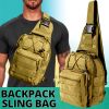 Men's Tactical Sling Chest Pack (Lt Green)