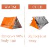 Outdoor Waterproof Emergency Tube Tent