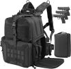 Tactical Range Backpack - with 3 Pistol Carrying Cases