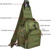 Men's Tactical Sling Chest Pack (Dk Green)