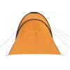 VidaXL 6 Person Tent (Gray and Orange)