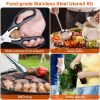 19Pcs Camping Cooking Utensil Kit with Storage Bag