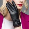 Womens Leather Gloves (Touchscreen Capabilities)