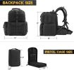 Tactical Range Backpack - with 3 Pistol Carrying Cases