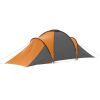 VidaXL 6 Person Tent (Gray and Orange)