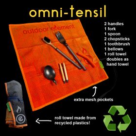 Omni Tensil All-in-One Utensil Roll Pouch