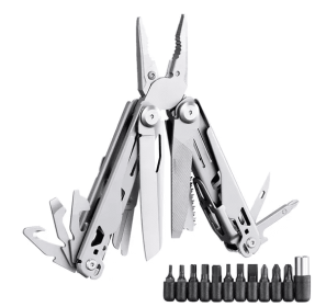 Stainless Steel Multi-Tool for Survival/Camping/Hunting and Hiking (Style: 17-1)