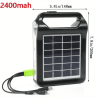 Portable 6v Rechargeable Solar Panel Power Bank