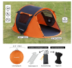 EchoSmile 2 Person Pop-Up Camping Tent