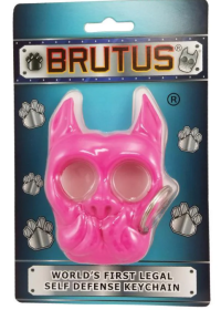 Brutus Self-Defense Keychain (Color: Pink)