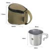 Camp Kitchen Kettle with Cups & Bag for Outdoor Adventures