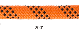 Dacron Rappelling Rope