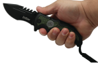 Military Medallion 8.5" Rescue Knife