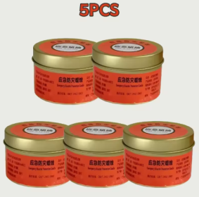 Emergency Disaster Candles (Time & Size: 15hr 5-Pack)