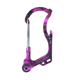 Firebiner - Fire Starting Multi-tool Carabiner (Color: Camo Magenta)