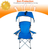 Foldable Canopy Camping Chair